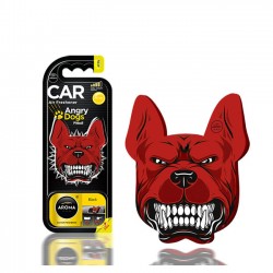 Auto Gs Αρωματικό Αυτοκινήτου Κρεμαστό Aroma Angry Dogs Pitbull Black