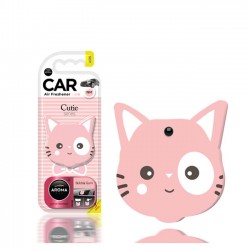 Auto Gs Αρωματικό Αυτοκινήτου Κρεμαστό Aroma Cutie Cat Bubble Gum