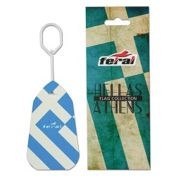 Feral Αρωματικό Αυτοκινήτου Κρεμαστό Flag Collection Greece 1 Τεμάχιο