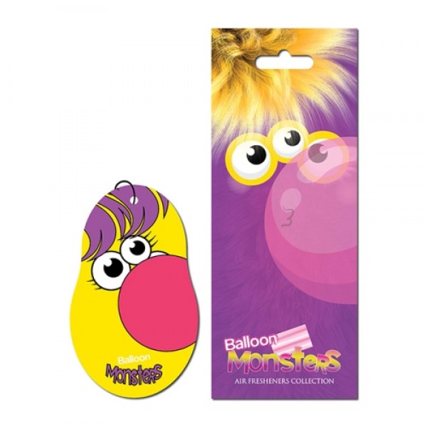 Feral Αρωματικό Αυτοκινήτου Κρεμαστό Monsters Collection Balloon Gum 1 Τεμάχιο