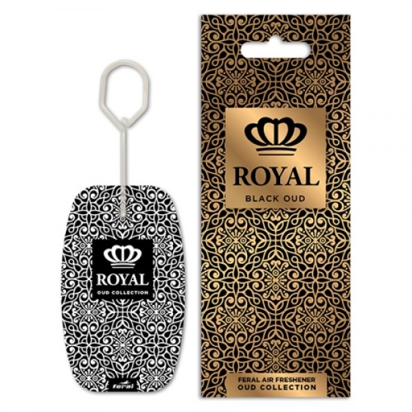Feral Αρωματικό Αυτοκινήτου Κρεμαστό Royal Collection Black Oud 1 Τεμάχιο