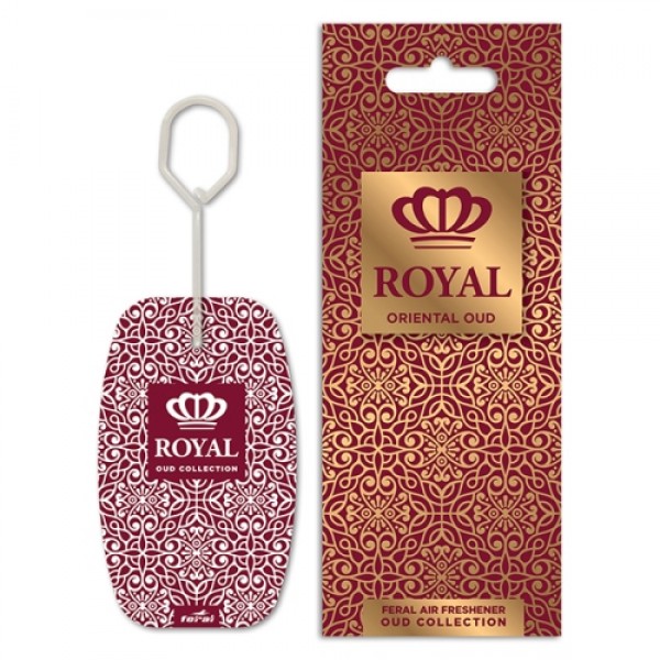 Feral Αρωματικό Αυτοκινήτου Κρεμαστό Royal Collection Oriental Oud 1 Τεμάχιο