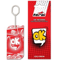 Feral Αρωματικό Αυτοκινήτου Κρεμαστό Speech Collection OK 1 Τεμάχιο