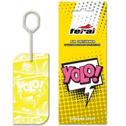 Feral Αρωματικό Αυτοκινήτου Κρεμαστό Speech Collection YOLO 1 Τεμάχιο