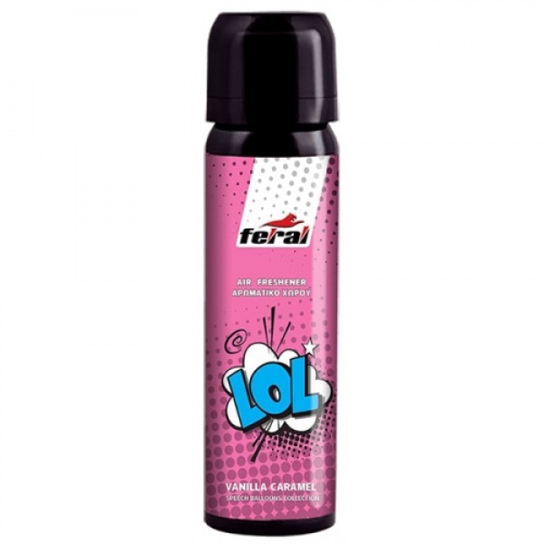 Feral Αρωματικό Αυτοκινήτου Spray Speech Collection LOL 1 Τεμάχιο Feral Αρωματικό Αυτοκινήτου Spray Speech Collection LOL 1 Τεμάχιο