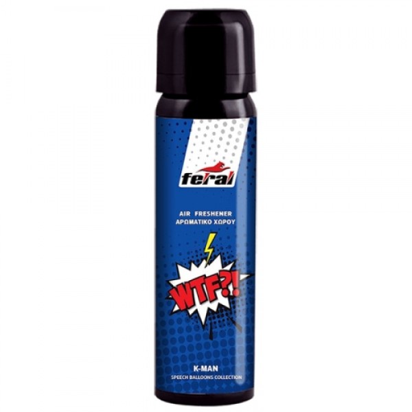 Feral Αρωματικό Αυτοκινήτου Spray Speech Collection WTF 1 Τεμάχιο