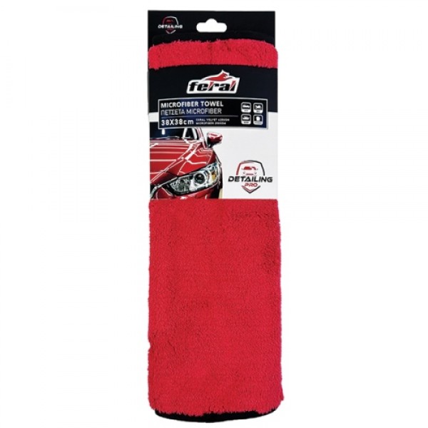 Feral Πετσέτα Microfiber Detailing Pro 38x38cm 1 Τεμάχιο Feral Πετσέτα Microfiber Detailing Pro 38x38cm 1 Τεμάχιο