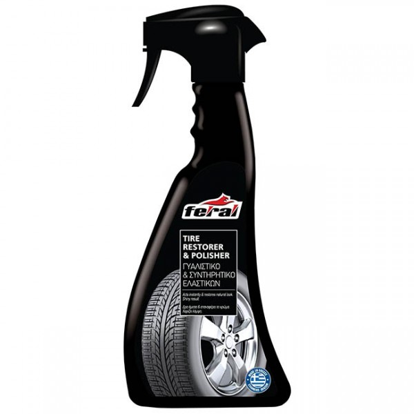 Feral Γυαλιστικό Και Συντηρητικό Ελαστικών 500ml 1 Τεμάχιο