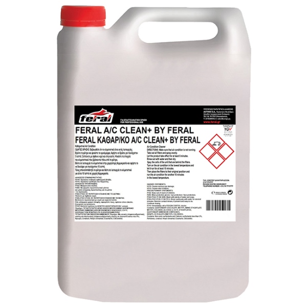 Feral Καθαριστικό Air Condition Clean+ By 4lt 1 Τεμάχιο