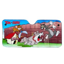 Ηλιοπροστασία Παρμπρίζ Αλουμινίου WB Tom & Jerry & Dog 60x130cm 1 Τεμάχιο