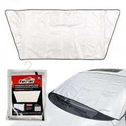 Feral Ηλιοπροστασία Καλύπτρα Παρμπρίζ XLarge 280*110cm PVC Συνθετικό Δέρμα 1 Τμχ