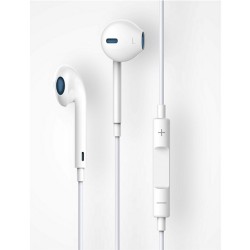 Devia Smart Earpods Stereo Handsfree – Λευκό