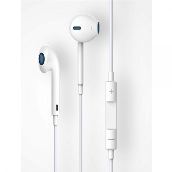 Devia Smart Earpods Stereo Handsfree – Λευκό