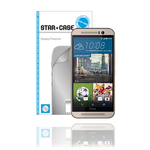 Star Case Clear Μεμβράνη Προστασίας για το HTC One M9 (3 Τεμάχια)