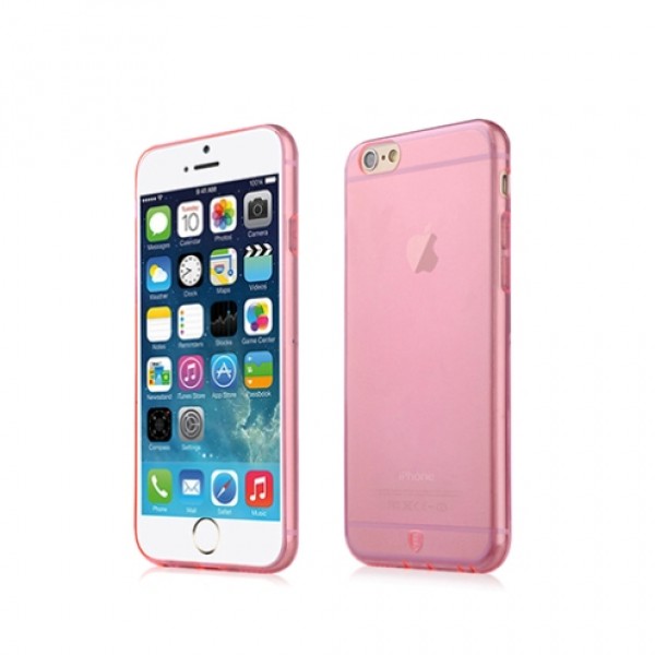 Baseus Simple case για Apple iPhone 6 Plus - 6S Plus – Ροζ (ARAPIPH6P-04)