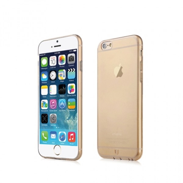Baseus Simple case για Apple iPhone 6 Plus - 6S Plus  – Χρυσό (ARAPIPH6P-0V)