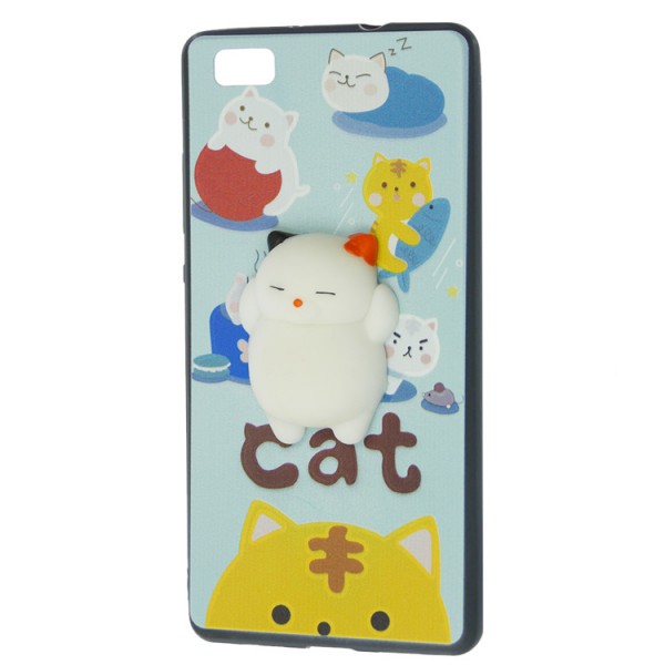 OEM Animal 4D Case Cat για Apple iPhone 7 - 8 – Μπλε OEM Animal 4D Case Cat για Apple iPhone 7 - 8 – Μπλε