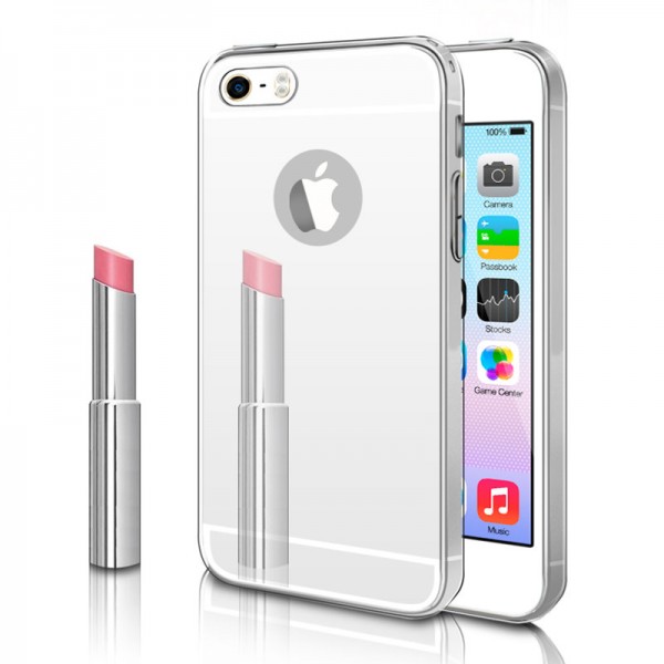 OEM Back Case Mirror TPU για Apple iPhone 6 - 6S – Ασημί