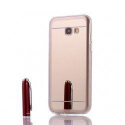 OEM Back Case Mirror TPU για Samsung A320 Galaxy A3 (2017) – Χρυσό
