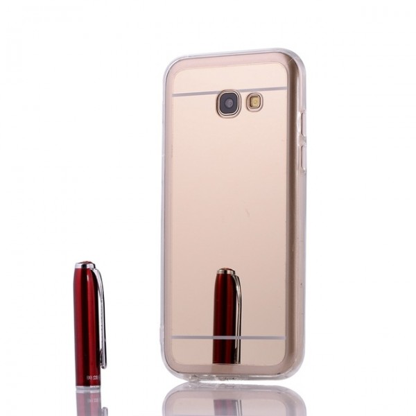 OEM Back Case Mirror TPU για Samsung A320 Galaxy A3 (2017) – Χρυσό