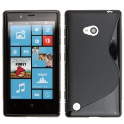 OEM Back Case S-line για Lumia 720 – Μαύρο