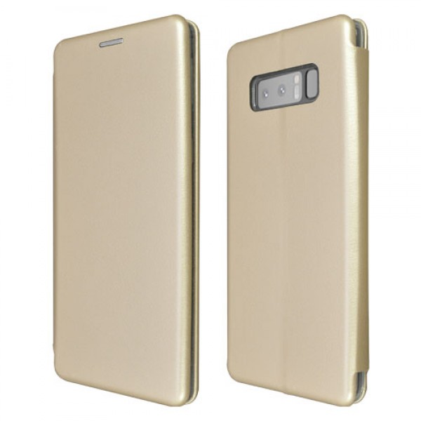OEM Book Case Oval για Samsung N950F Galaxy Note 8 – Χρυσό