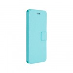 OEM Book Case Shiny Stand για Apple iPhone 6 - 6S - Γαλάζιο