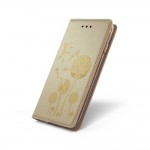OEM Smart Book Case Dandelion για Apple iPhone 6 - 6s – Χρυσό