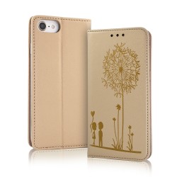 OEM Smart Book Case Love για Apple iPhone 6 - 6S – Χρυσό