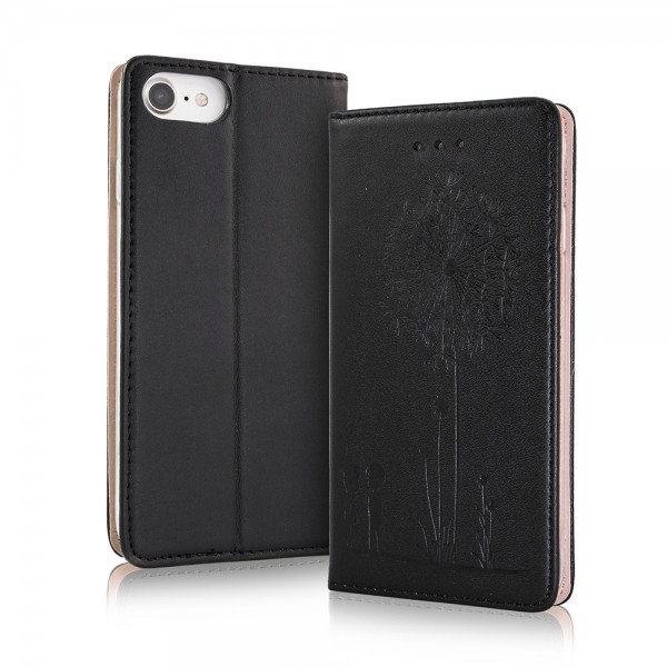 OEM Smart Book Case Love για Apple iPhone 7 - 8 – Μαύρο