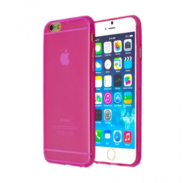 OEM Ultra Slim TPU Case Crystal για Apple iPhone 6 Plus - 6S Plus – Φούξια OEM Ultra Slim TPU Case Crystal για Apple iPhone 6 Plus - 6S Plus – Φούξια
