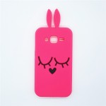 OEM 3D Case with Ears για Samsung A320 Galaxy A3 (2017) – Ροζ