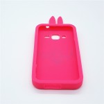 OEM 3D Case with Ears για Samsung A320 Galaxy A3 (2017) – Ροζ
