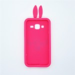 OEM 3D Case with Ears για Samsung A320 Galaxy A3 (2017) – Ροζ