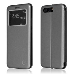 OEM Book Case Open View για Huawei P10 Plus – Γκρι