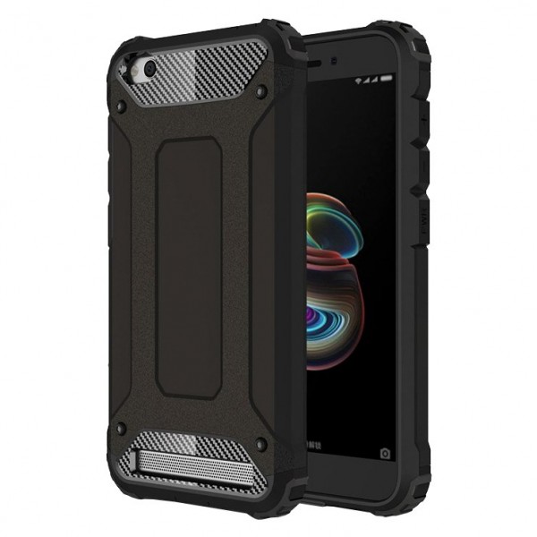 OEM Tough Armor Back Cover για Xiaomi Redmi 5a – Μαύρο
