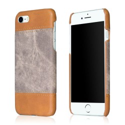 Okkes Faceplate Gripjacket για Apple iPhone 7 - 8 – Καφέ