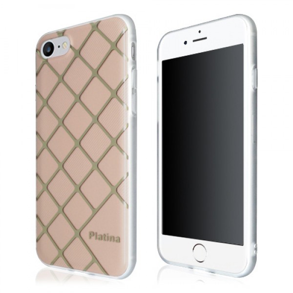 Okkes TPU Platina για Apple iPhone 7 - 8 – Χρυσό