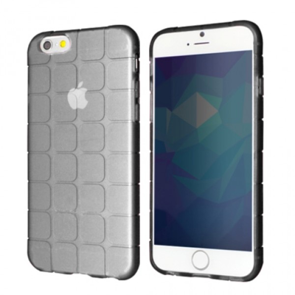 Okkes TPU Square για Apple iPhone 6 - 6S – Μαύρο