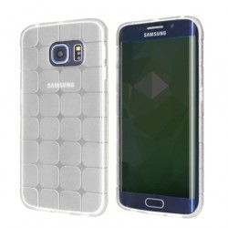 Okkes TPU Square για Samsung G925F Galaxy S6 Edge – Λευκό
