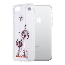 Okkes TPU Print Dandelion για Apple iPhone 7 - 8 – Διαφανές