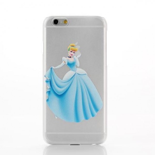 Our Collection Back Case Cinderella Blue για iPhone 6 - 6S (BS04) – Λευκό