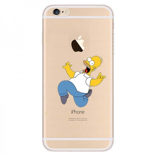 Our Collection Back Case Homer Simpson για iPhone 6 - 6S (HM04) - Λευκό