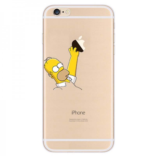 Our Collection Back Case Homer Simpson για iPhone 6 - 6S (HM05) - Λευκό