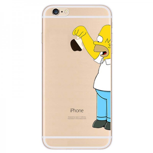 Our Collection Back Case Homer Simpson για iPhone 6 - 6S (HM07) - Λευκό