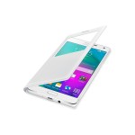Samsung S View Cover EF-CA700BWEGWW για A700F Galaxy A7 - Charcoal White