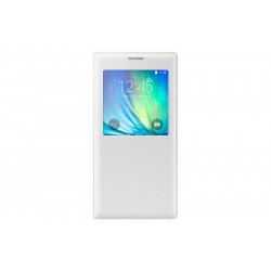 Samsung S View Cover EF-CA700BWEGWW για A700F Galaxy A7 - Charcoal White