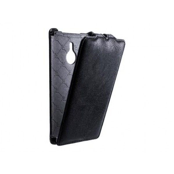 Star Case Flip Roma Classic για Nokia Lumia 1520 - Μαύρο