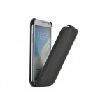 Star Case Flip Roma Classic για Samsung Galaxy Note 2 - Γκρι Σκούρο