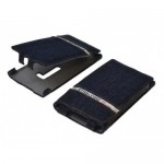 Star Case Flip Roma Jeans Denim για Nokia Lumia 920 - Μπλε